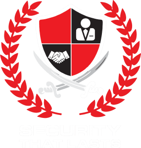 EPS Logo Iconography Red Shield with Tagline Red Black White